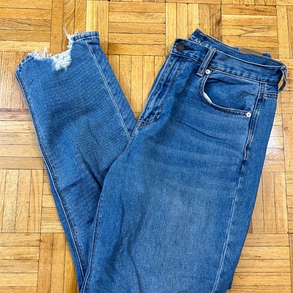 American Eagle Ripped Mom Jeans - Picture 2 of 5